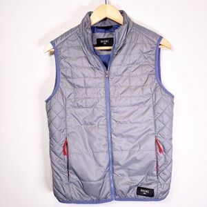 Rhone Quilted Gray Vest